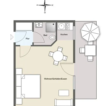 Appartementhaus Bracht - Seestern Lejlighed